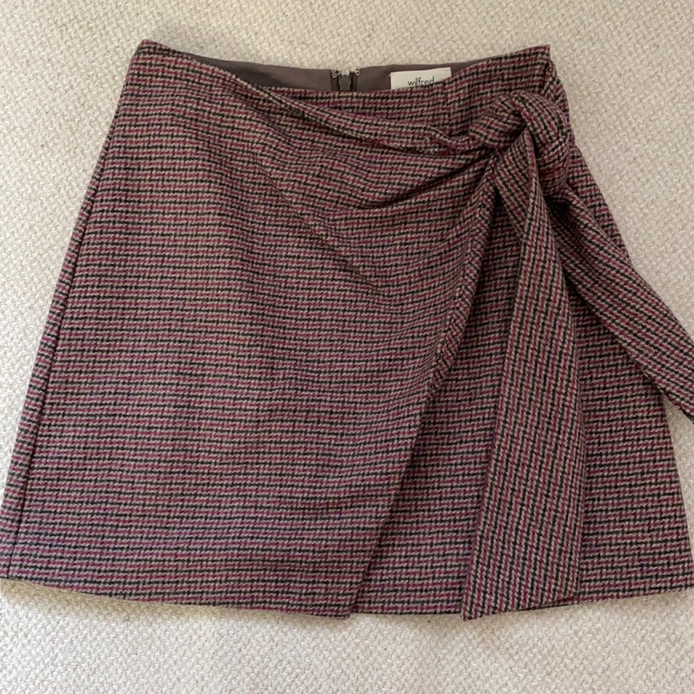 Aritzia wool skirt